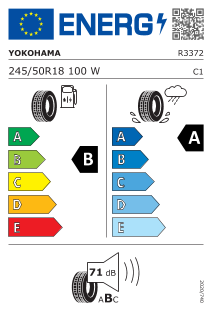Neumatico Yokohama Advan Sport V105 245/50 R 18 100 W