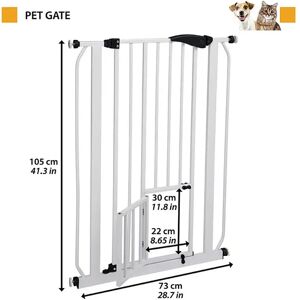 Ferplast Puerta Pet Gate 73X105Cm - FERPLAST