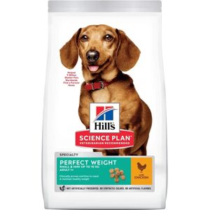 Dieta Proteinas Perro HillS Hsp Canine Adult Perfect Weight Small Mini Pollo 6Kg - HILLS