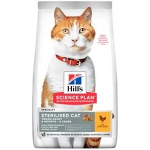 Dieta Proteinas Gato HillS Hsp Feline Adult Sterilised Pollo 15Kg - HILLS