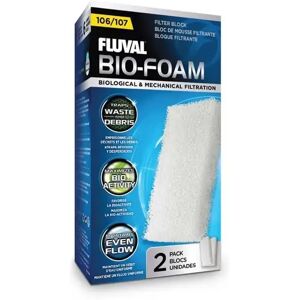 Filtros Acuarío Fluval Bio-Foam 107 2Uds - FLUVAL