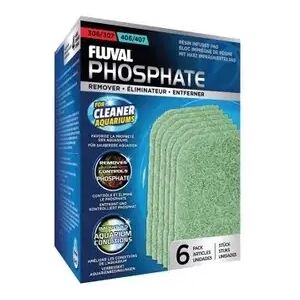 Filtros Acuarío Fluval Almohadilla Elimina Fosfato 307/407 6Uds - FLUVAL