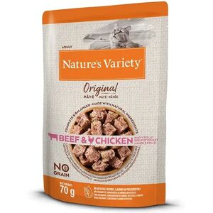 Comida Húmeda Sobres 70g Gato Adulto NatureS Buey con Pollo 12 unidades - AFFINITY