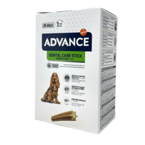 Comida Natural Perro Advance Canine Adult Dental Stick Caja 720Gr - ADVANCE