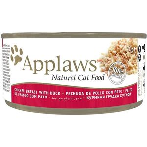 Comida Húmeda Gato  Applaws Cat Lata 70g Pollo y Pato - Applaws