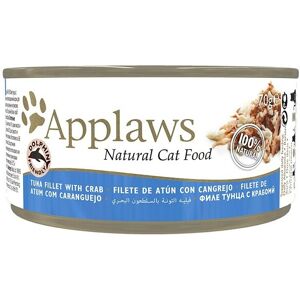 Comida Húmeda Gato  Applaws Cat Lata 70g Atún y Cangrejo - Applaws