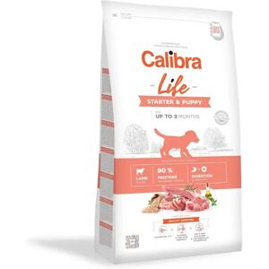 Premium Natural Perro Calibra Dog Life Starter & Puppy Cordero 12Kg - CALIBRA