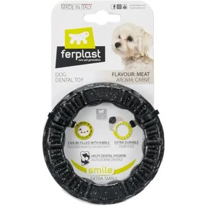 Ferplast Juguete Perro Smile Xs Negro Dog Ring 1Ud - FERPLAST