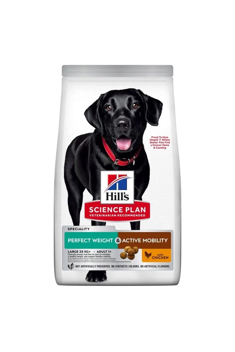 Dieta Proteinas Perro HillS Hsp Canin Adult Perfect Weight/Mobility Large 12Kg - HILLS