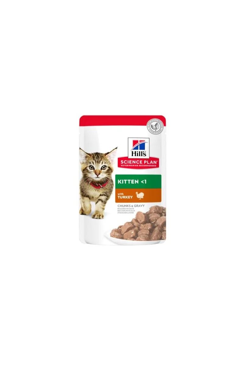 Dieta Proteinas Gato HillS Hsp Feline Kitten Pavo Pouch Caja 12X85Gr - HILLS