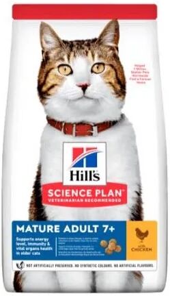 Dieta Proteinas Gato HillS Hsp Feline Mature Adult 7+ Pollo 1,5Kg - HILLS