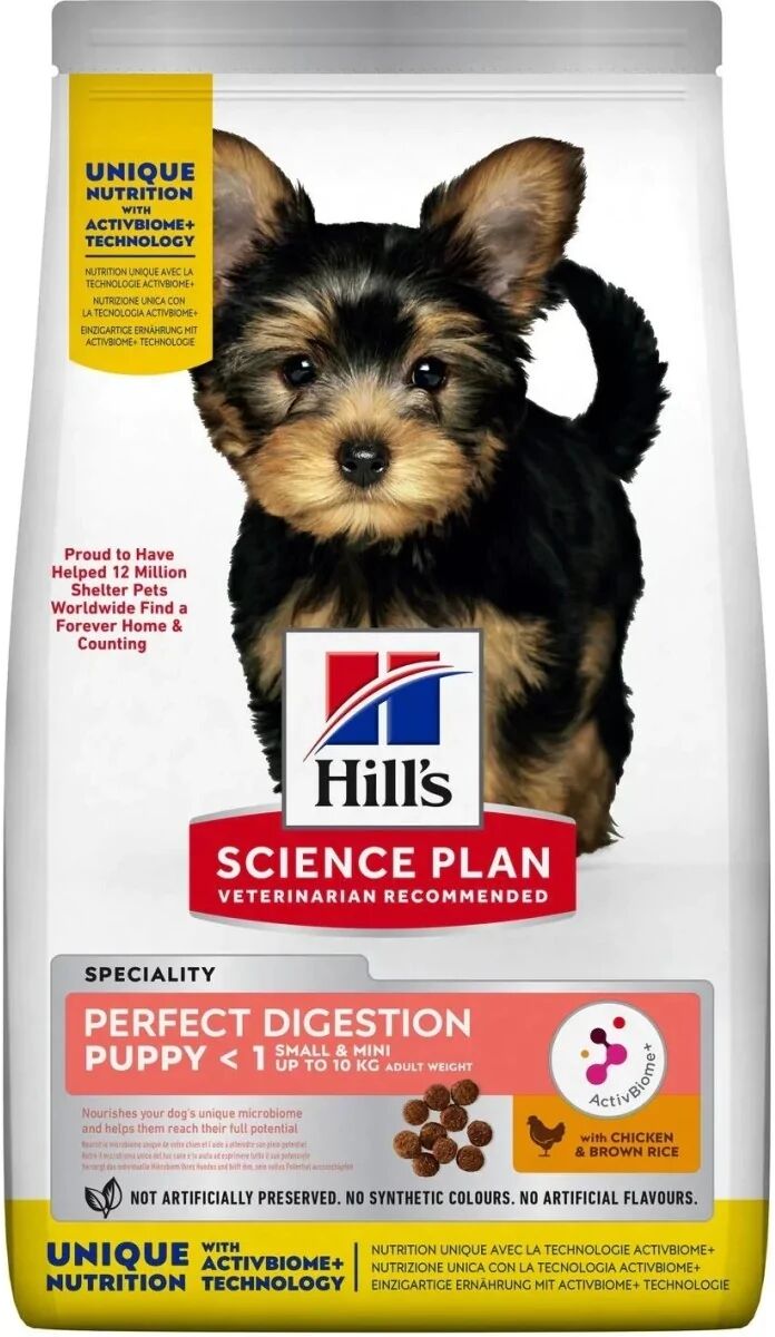 Dieta Proteinas Perro HillS Hsp Puppy Small Mini Perfect Digestion 1,5Kg - HILLS