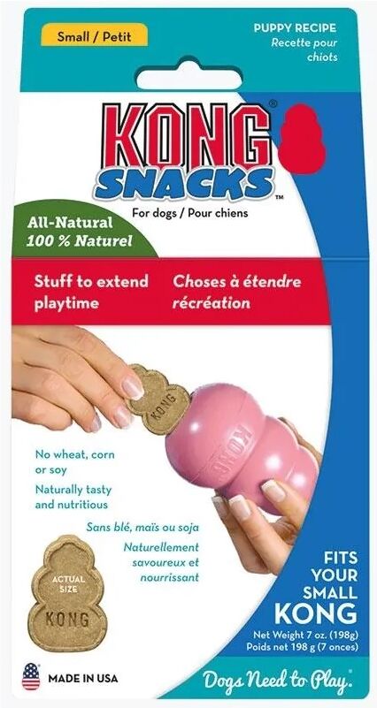 Juguete Kong Stuffn Snacks Puppy Cahorro Small Xy3E - KONG