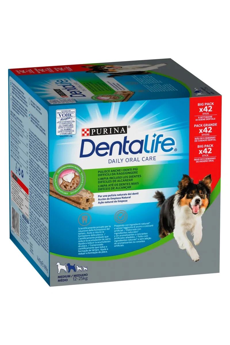Dieta Natural Perro Dentalife Canine Medium 966Gr - PURINA