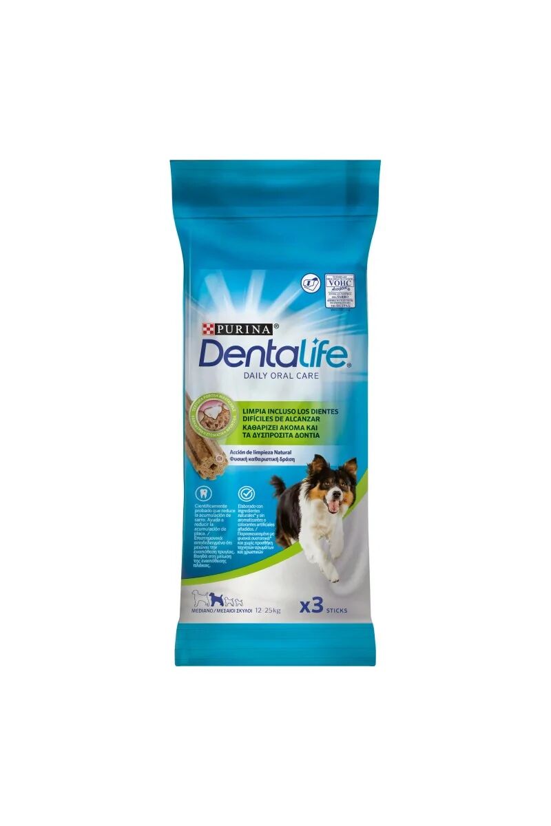 Dieta Natural Perro Dentalife Canine Medium 9X70Gr - PURINA