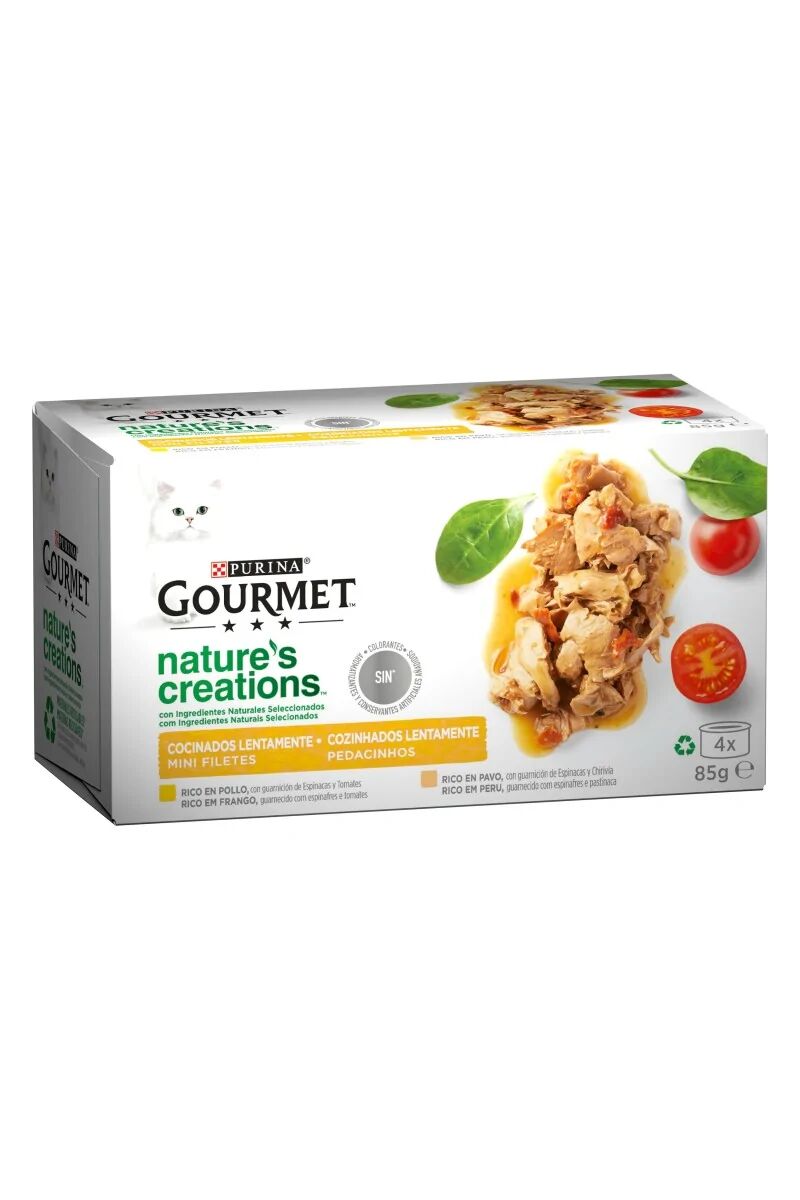 Dieta Natural Gourmet Nature Chicken Caja 12X4X85Gr - PURINA