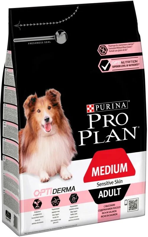 Dieta Natural Perro Pro Plan Canine Adult Derma Medium 3Kg - PURINA