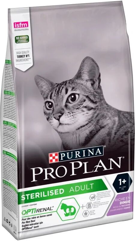 Dieta Natural Gato Pro Plan Feline Adult Sterilised Pavo 1,5Kg - PURINA