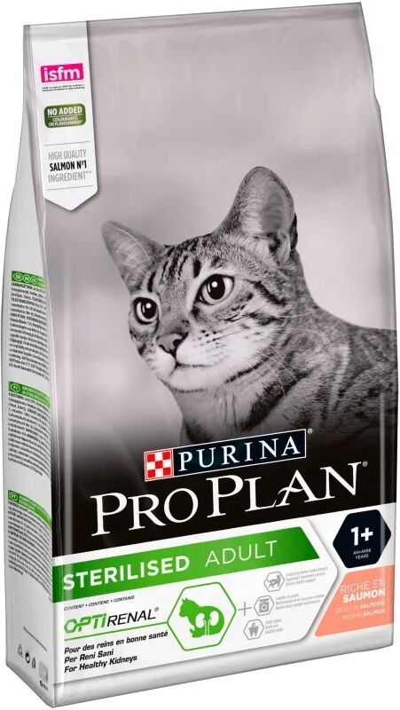 Dieta Natural Gato Pro Plan Feline Adult Sterilised Salmon 1,5Kg - PURINA