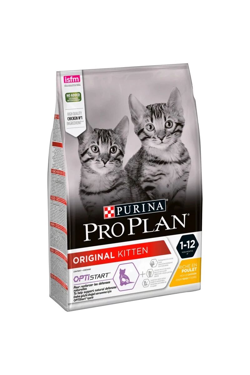 Dieta Natural Gato Pro Plan Feline Junior Optistart Pollo 3Kg - PURINA