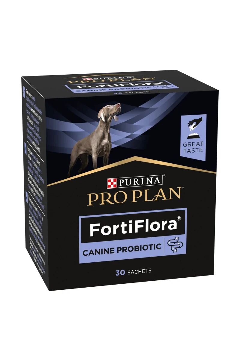 Dieta Natural Perro Pro Plan Vet Canine Fortiflora Probiotico 30X1Gr - PURINA