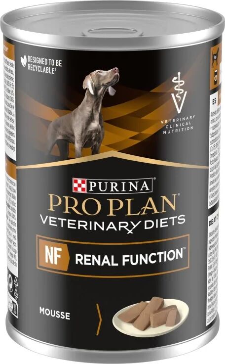 Dieta Natural Perro Pro Plan Vet Canine Nf Renal Mousse Caja 12X400Gr - PURINA