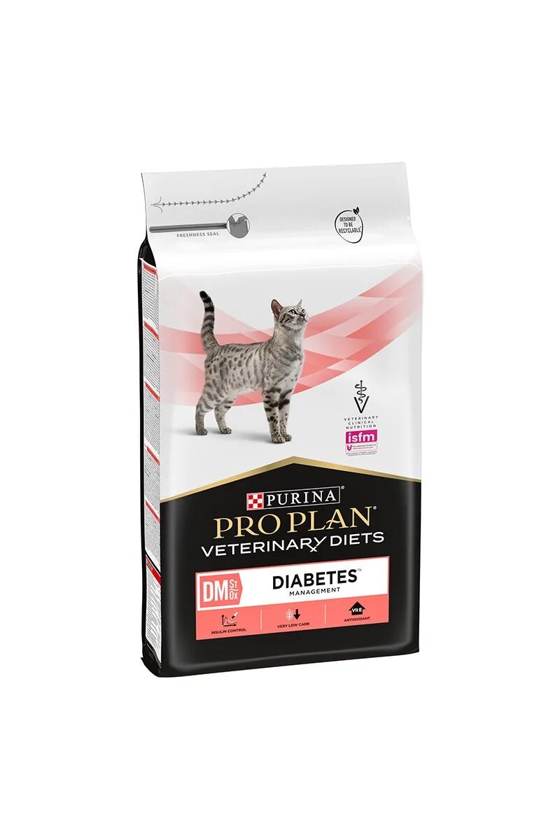 Dieta Natural Gato Pro Plan Vet Feline Dm Diabetes Management 5Kg - PURINA
