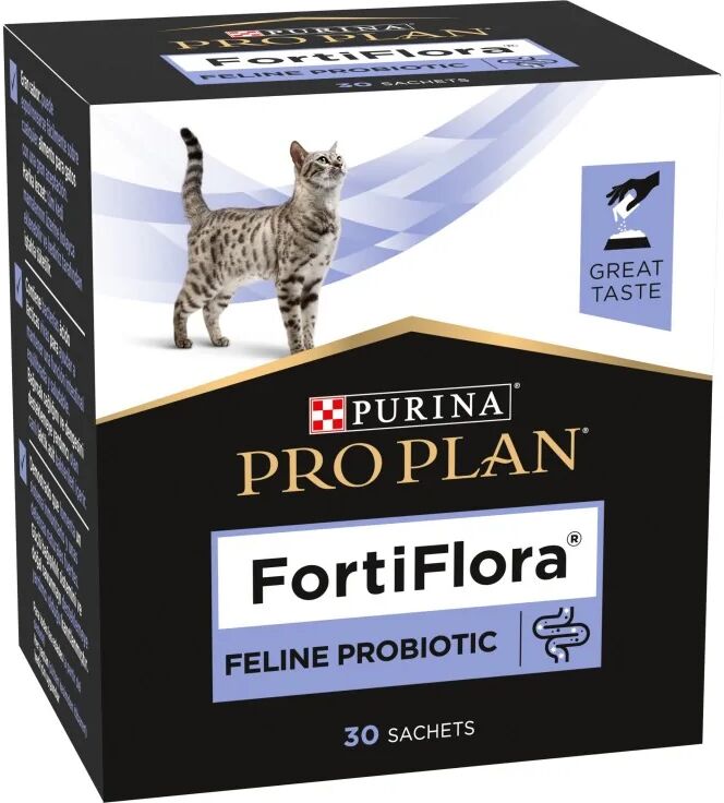 Dieta Natural Gato Pro Plan Vet Feline Fortiflora Probiotico 30X1Gr - PURINA