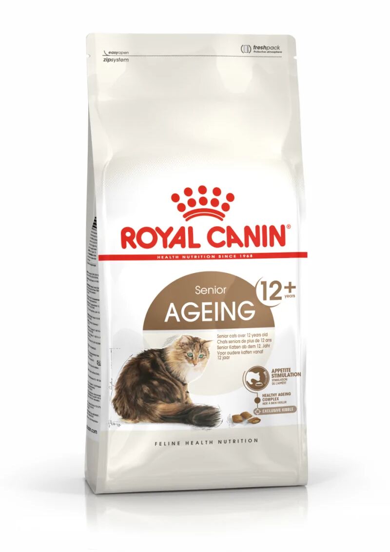 Pienso Premium Gato Royal Feline Ageing +12 4Kg - ROYALCANIN