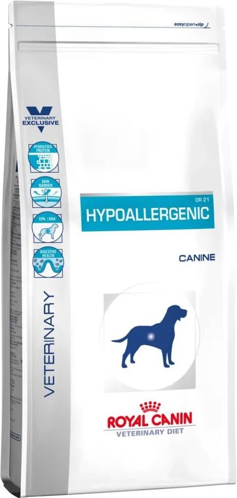 Comida Premium Pienso Perro Royal Vet Canine Hypoallergenic Dr21 14Kg - ROYALCANIN