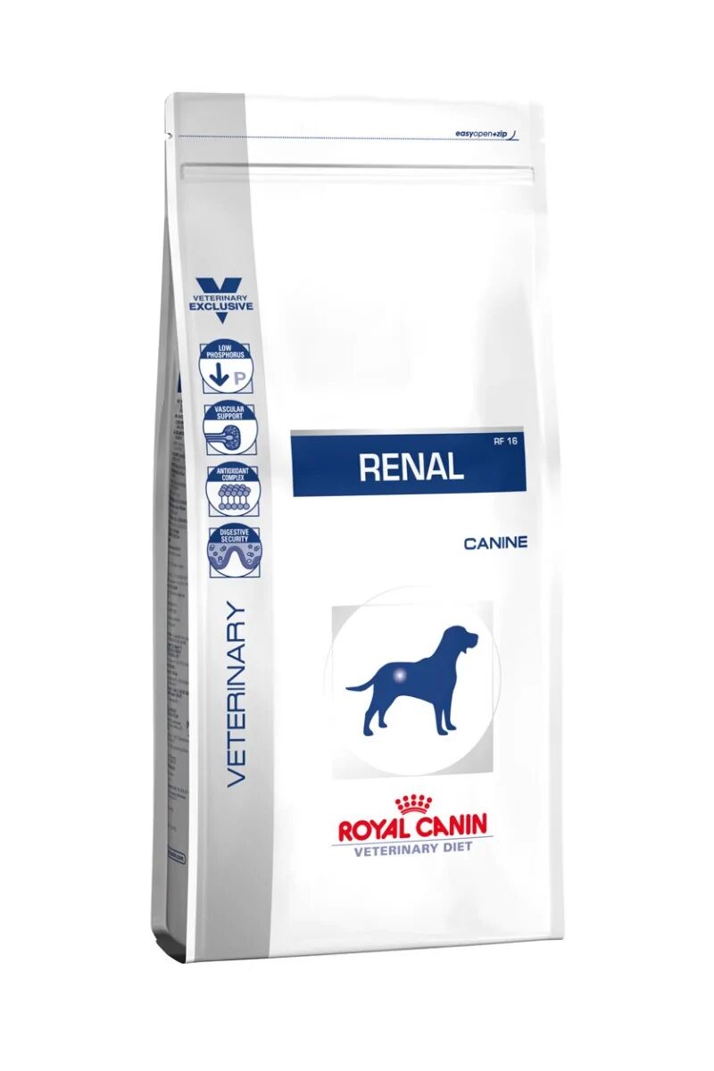 Comida Premium Pienso Perro Royal Vet Canine Renal Rf16 14Kg - ROYALCANIN