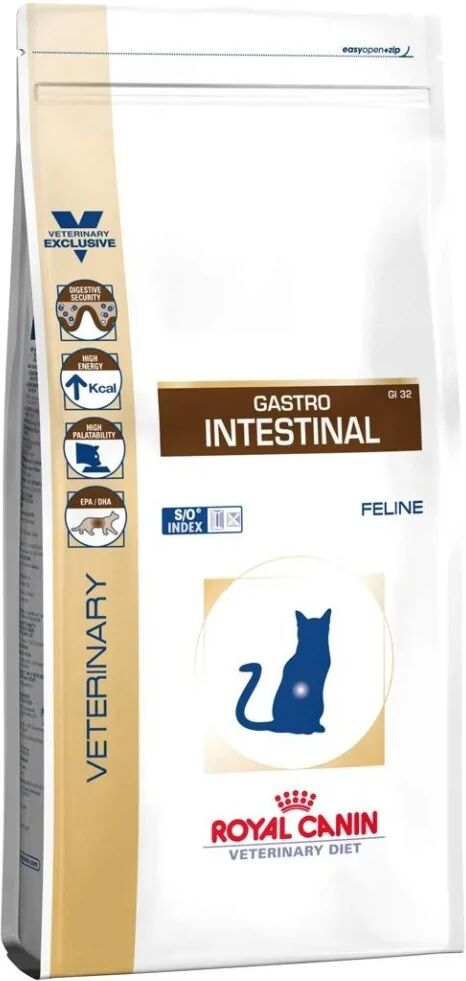 Pienso Premium Gato Royal Vet Feline Gastro Intestinal Gi32 4Kg - ROYALCANIN