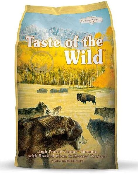 Proteinas Premium Perro Taste Canine Adult High Prairie Bisonte 12,2Kg - Taste of the Wild