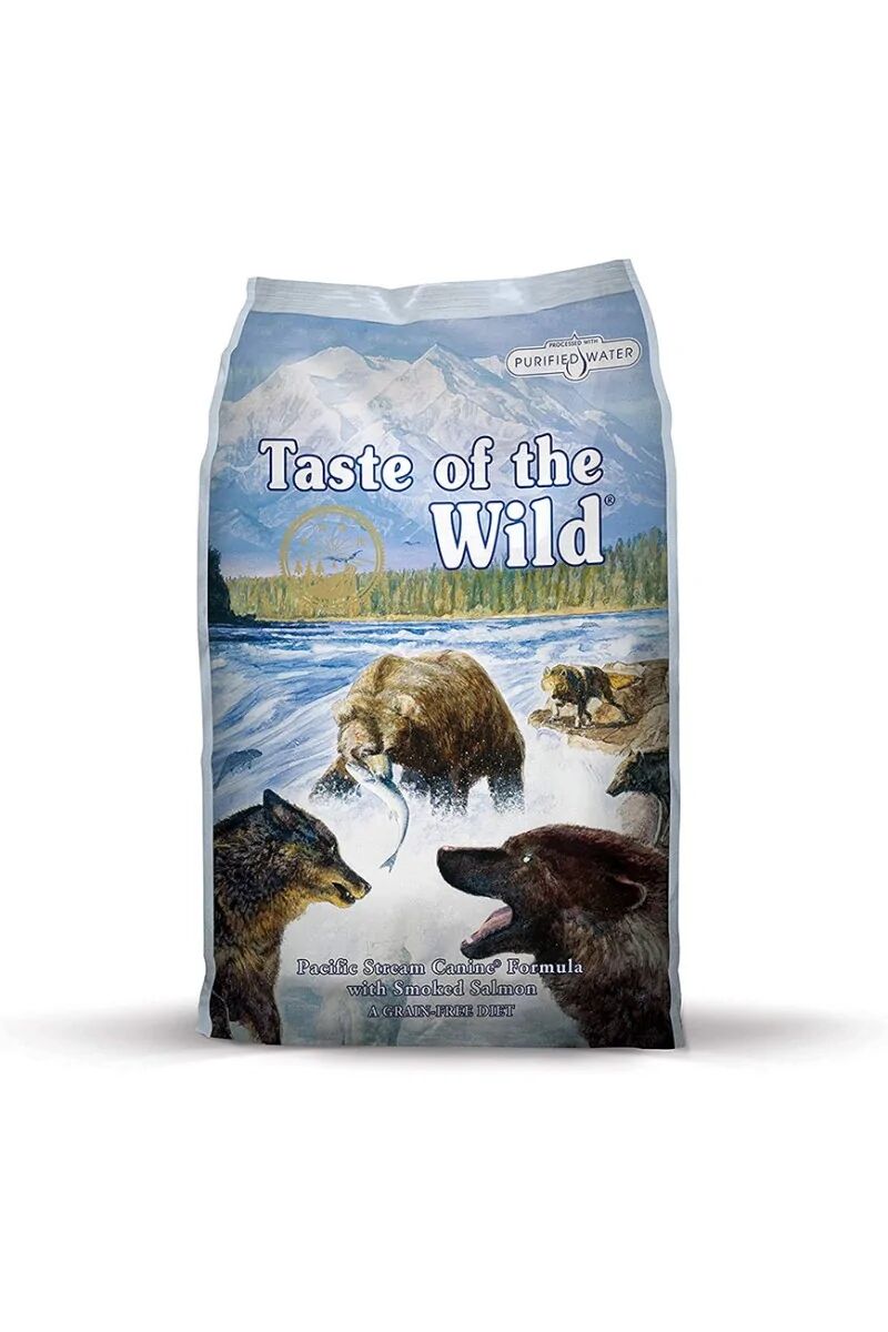 Proteinas Premium Perro Taste Canine Adult Pacific Stream Salmon 5,6Kg - Taste of the Wild