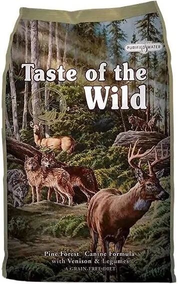 Proteinas Premium Perro Taste Canine Adult Pine Forest Venado 2Kg - Taste of the Wild