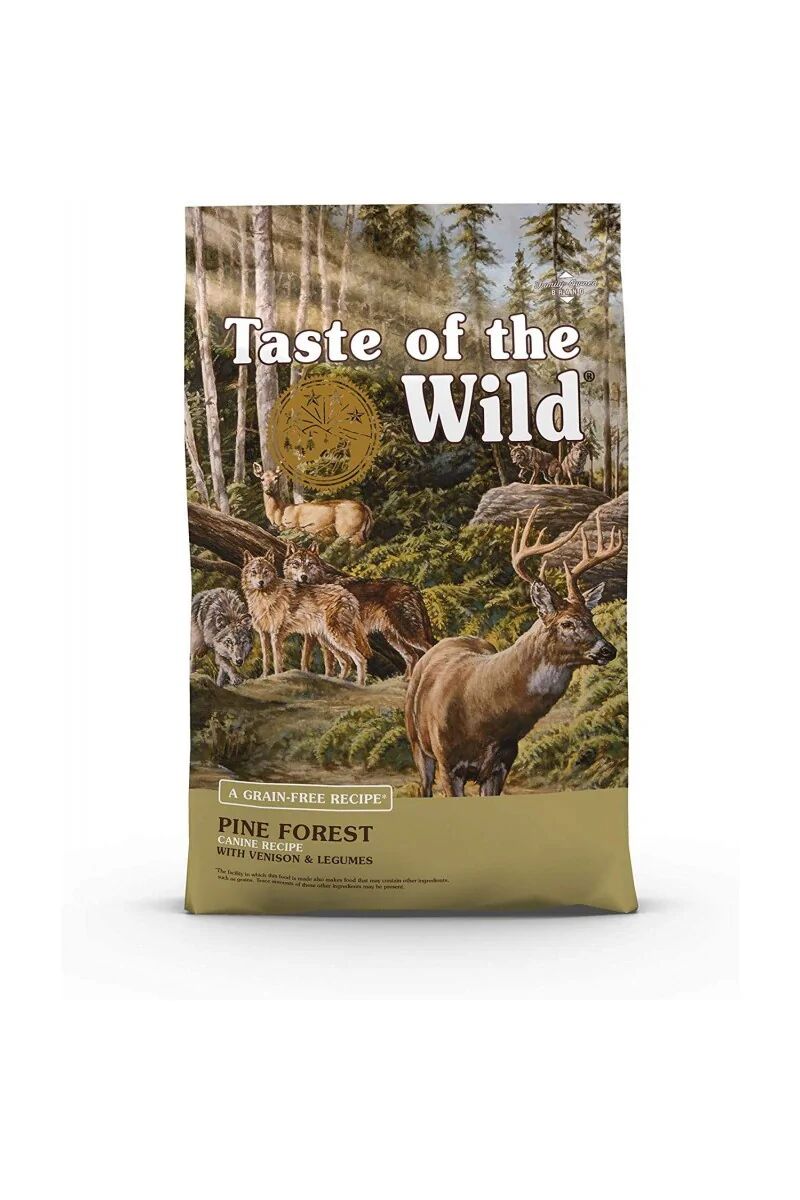 Proteinas Premium Perro Taste Canine Adult Pine Forest Venado 5,6Kg - Taste of the Wild