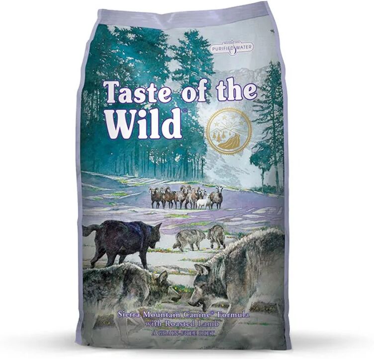 Proteinas Premium Perro Taste Canine Adult Sierra Mountain Cordero 5,6Kg - Taste of the Wild