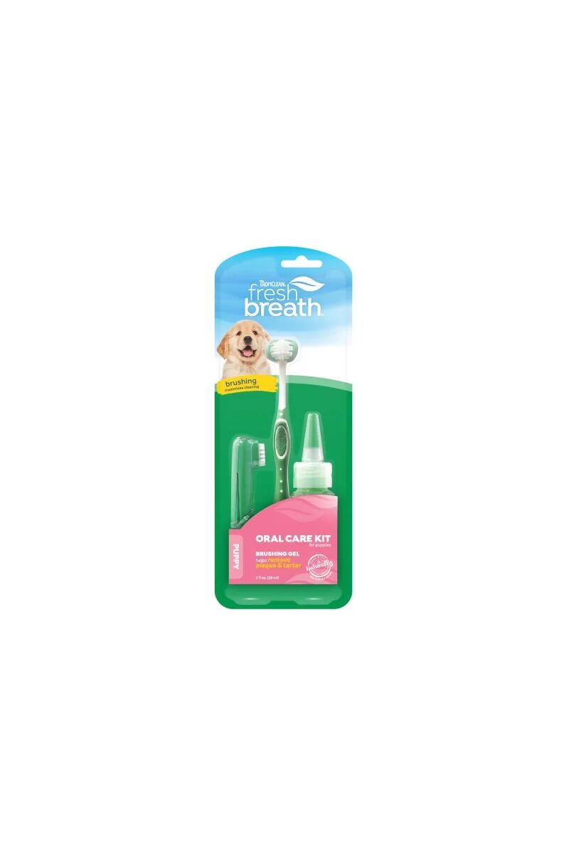 Higiene Tropiclean Fresh Breath Kit Higiene Dental Para Cachorros - TROPICLEAN