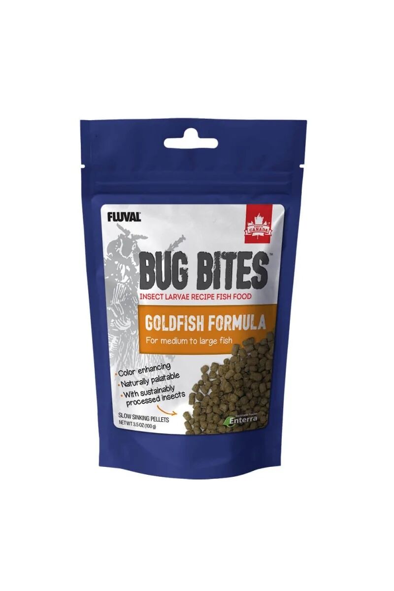 Comida Gránulos Peces Fluval Bug Bites Agua Fría Pellets 100g Pellets - FLUVAL