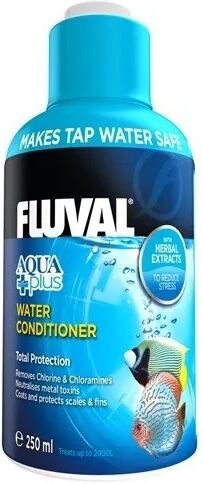 Cuidado Del Agua Acuario Fluval Aquaplus Acondicionador De Agua 250 Ml - FLUVAL