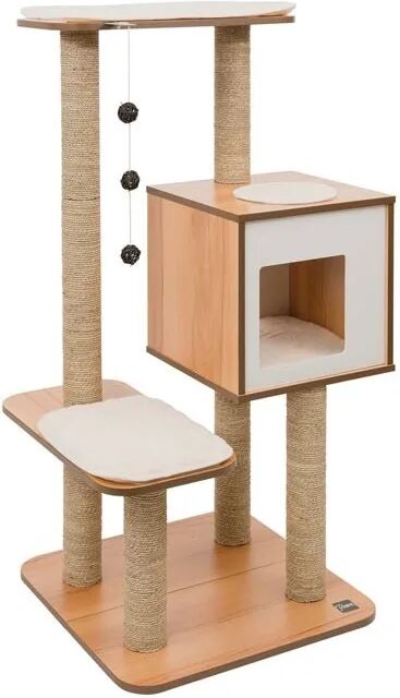 Rascadores Gatos Catit Vesper High Base Nogal - CATIT