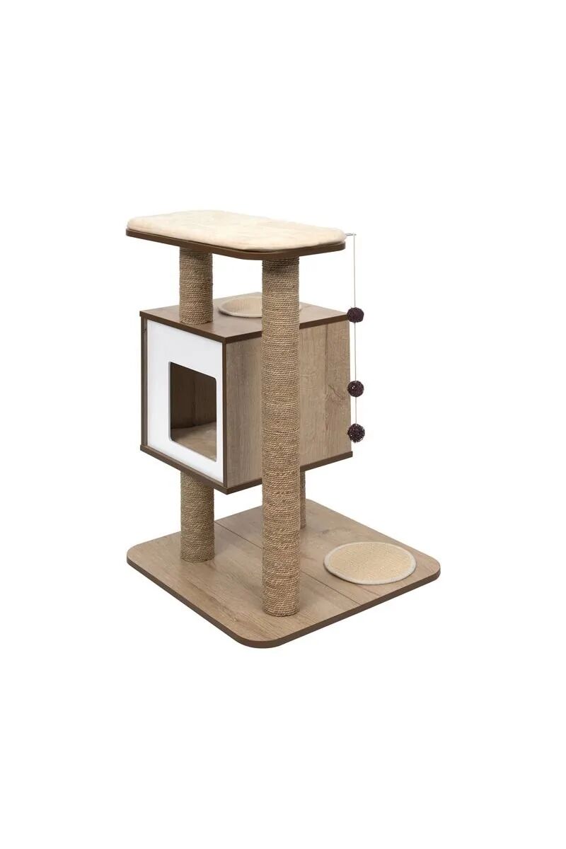 Rascadores Gatos Catit Vesper Base Roble - CATIT