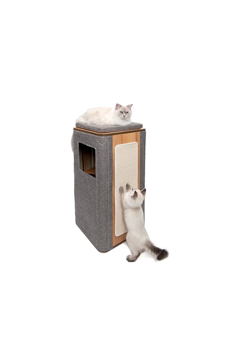 Rascadores Gatos Catit Vesper Cubo Tower Gris - CATIT