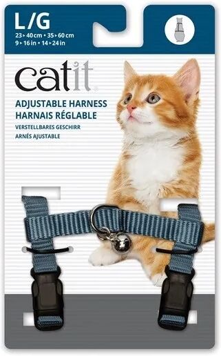 Transporte Gatos Catit Arnés Breakaway L Azul Claro 9,8x2x16,5 - CATIT