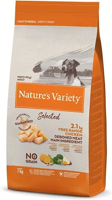 Saco Natural Perro NatureS V Select Canine Adult Mini Pollo 7Kg - Natures Variety