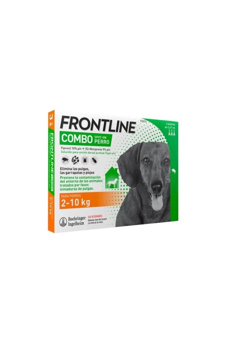 Antiparasitario Frontline Perro Combo Spot Perros 2kg a 10Kg - Frontline