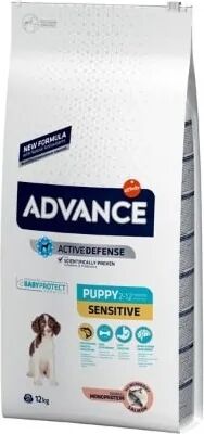 Comida Natural 12Kg Perro Advance Canine Puppy Sensitive Salmón - ADVANCE