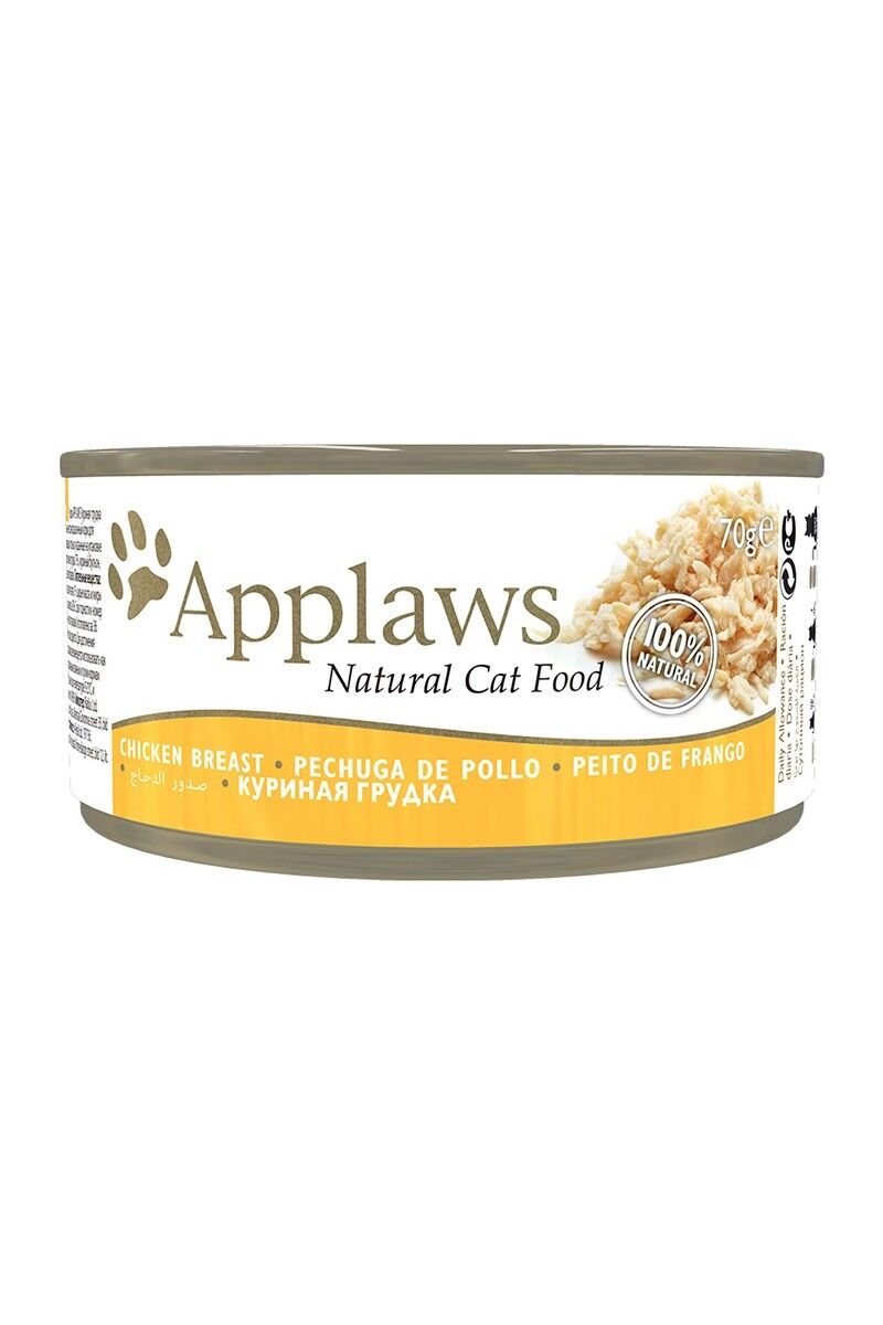 Comida Húmeda Gato  Applaws 70g Pechuga Pollo individual - Applaws