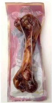 Suplemento Premio Perro  Hueso Jamón Vacío Natural Quality 3 Unidades - Alpha Spirit