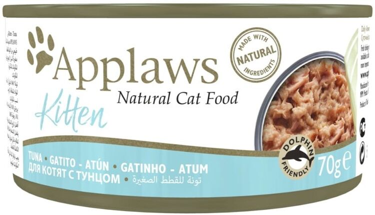 Comida Húmeda Gato Puppy Applaws Cat Lata 70g Kitten Atún - Applaws